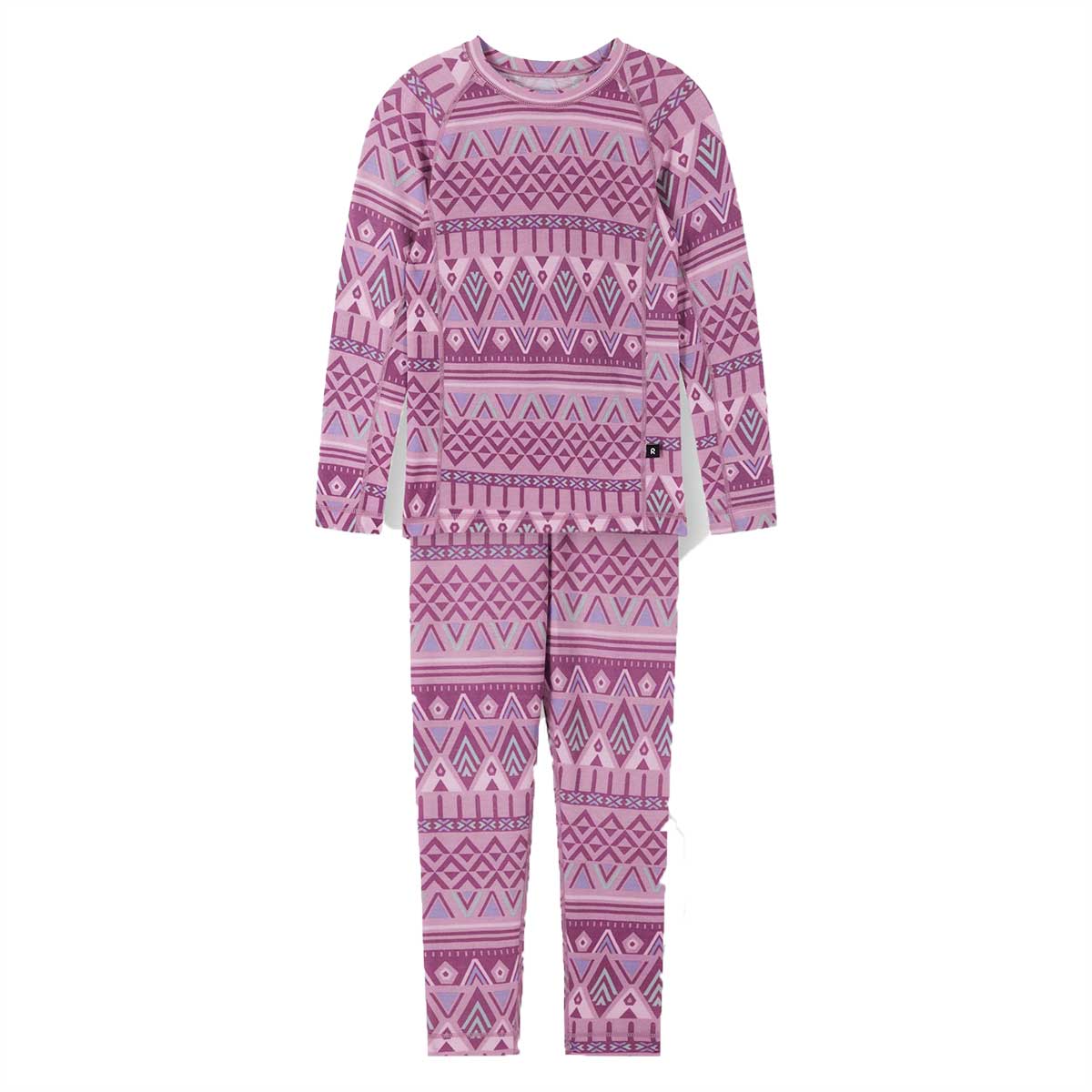Reima Taitoa Thermal Set Kids' in Grey and Pink